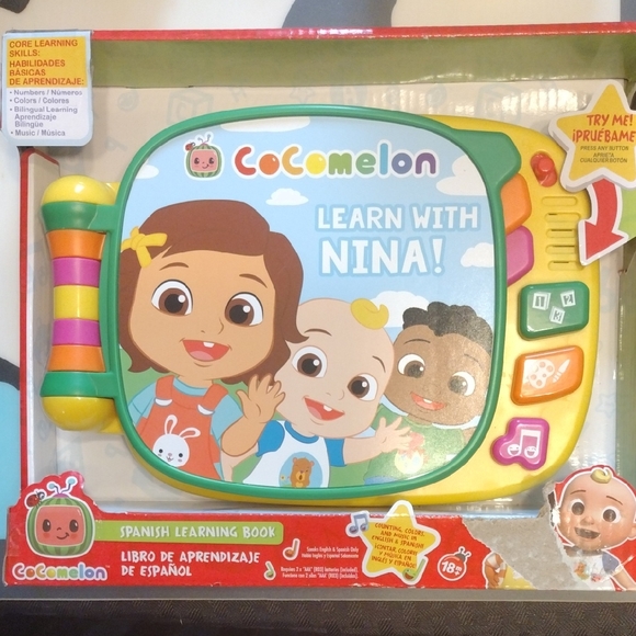 Just Play Other - CoComelon Learn With Nina! Interactive Kids Learning Toy - Yellow & Green